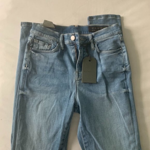 All Saints Eve Lux Skinny Jeans size 28 - Picture 2 of 6